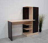 Стол компьютерный Квартет-6 (Венге/Дуб молочный)