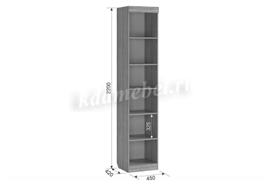 Шкаф комбинированный Энерджи (Дуб сонома/Белый)