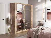 Шкаф-купе Дрим-1 2000 (Дуб вотан)