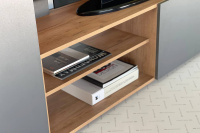 Гостиная Бери элемент 1 дуб крафт золотой графит Гостиная Бери элемент 1 дуб крафт золотой графит