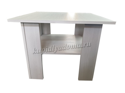 Стол журнальный №24 (Анкор белый)