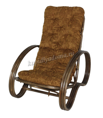 Кресло SB-1033 (Ротанг №6, ткань Mulan 152)