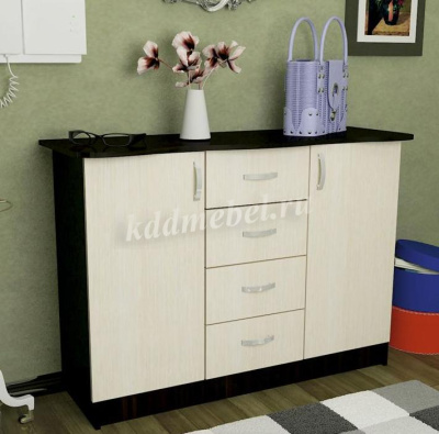 Комод М-03 ЛДСП (Белый)