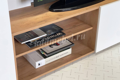 Гостиная Бери (Дуб крафт золотой/Белое дерево)