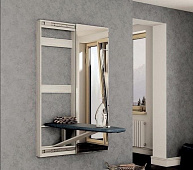 Гладильная доска Смарт купе с зеркалом (Белый)