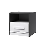 Тумба Кэнди КТ-1 (Графит/Белый)