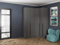 шкаф угловой мадрид угол скос графит шкаф угловой мадрид угол скос графит