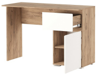 Стол письменный 1С1Я Крафт золотой - Белый откр мал Стол письменный 1С1Я Крафт золотой - Белый откр мал