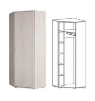 ДЖЗ.03 Шкаф угловой156156