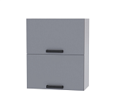 Шкаф верхний 6ВГ кухня Григгс (Белый/Камень светлый)