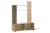 Гостиная Бери дуб крафт золотой графит открытый копия Гостиная Бери дуб крафт золотой графит открытый копия