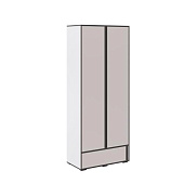 Шкаф Асцелла (Белый/Графит серый)