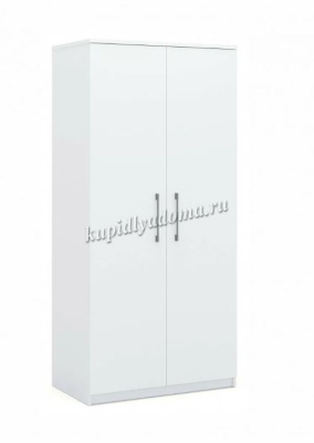Шкаф Аврора 2-х дверный (Белый)