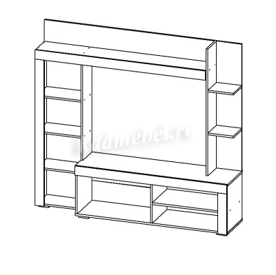 Гостиная Легенда-2 (Делано светлый)