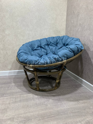 Кресло Papasan (Ротанг №6, ткань Matador 020)