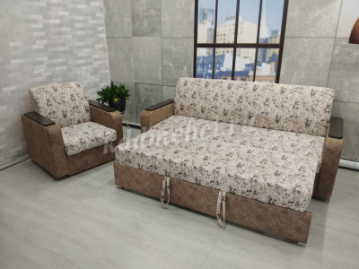Диван-кровать + кресло Магнолия (1 кат.)