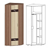 Шкаф угловой Инфинити (Ясень шимо темный/Ясень шимо светлый)