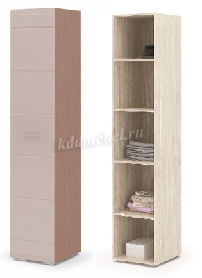 Пенал Симба (Ясень шимо темный/Кофе с молоком)