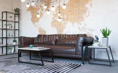 Стол журнальный №1 Гранд Latte (Дуб вотан)