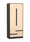 Шкаф 2-х створчатый Гавана (Венге/Дуб молочный)