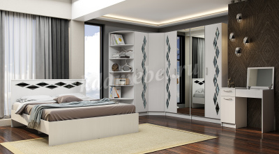 Шкаф угловой Диана (Анкор светлый)