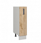 Шкаф нижний ШН 200 бутылочница Кухня Лофт (Фон серый/Дуб Вотан)