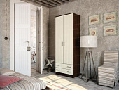 Шкаф Дуэт комбинированный (Венге/Лоредо)