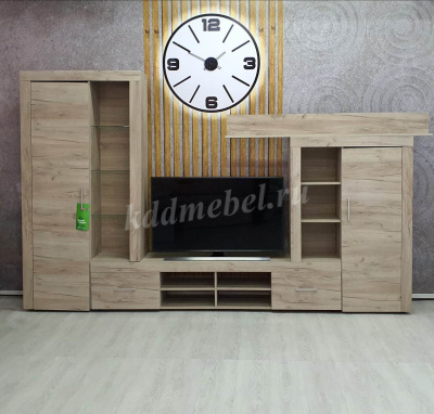 Гостиная Джерси (Крафт серый)