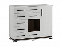 Комод Модена МК-2 (Ясень анкор светлый/Венге)