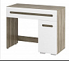 Стол туалетный Наоми СТ-04 (Дуб каньон/Белый глянец) 