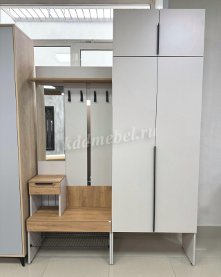 Прихожая К5 Баско (Кашемир/Дуб крафт золотой)