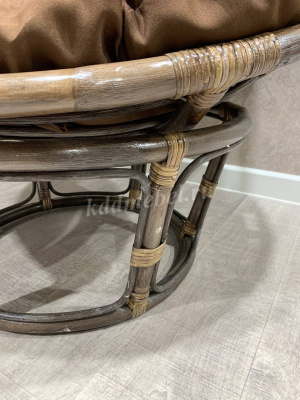 Кресло Papasan (Ротанг №7, ткань Matador 010)