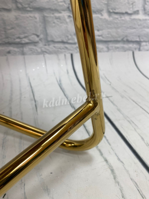 Стол СТ-110 (Белый мрамор/Ноги золотые)