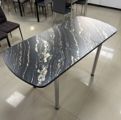 Стол обеденный раздвижной Пластик подстолье прямое (Луанда)