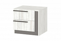 Тумба прикроватная Винтер-13 (Винтерберг/Темно-серый)