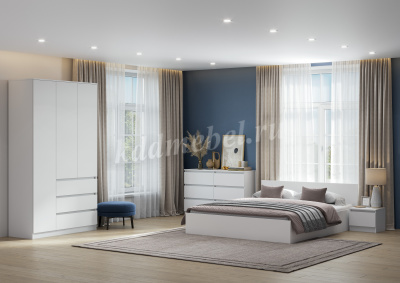 Комод Ницца НЦ.07 (Белый)