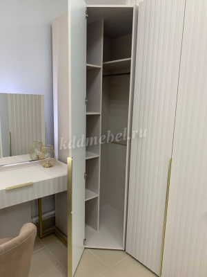 Шкаф Тефия угловой (Тефия/Софт сантьяго)