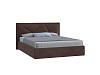 Кровать Мартин 1.6 с подъемным механизмом (Микровелюр/Шоколад)