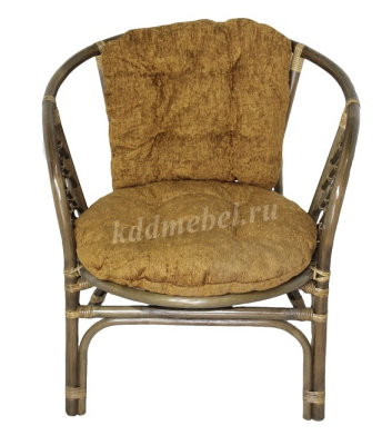 Кресло RJG-Bahama (Ротанг №6, ткань Mulan 152)