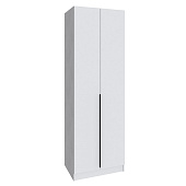 Шкаф Мадрид 0,75 с полками без зеркал (Белый)