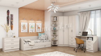 Пенал Принцесса ПРН-08 (Ясень анкор белый)