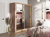 Шкаф-купе Дрим-2 2000 (Дуб вотан)